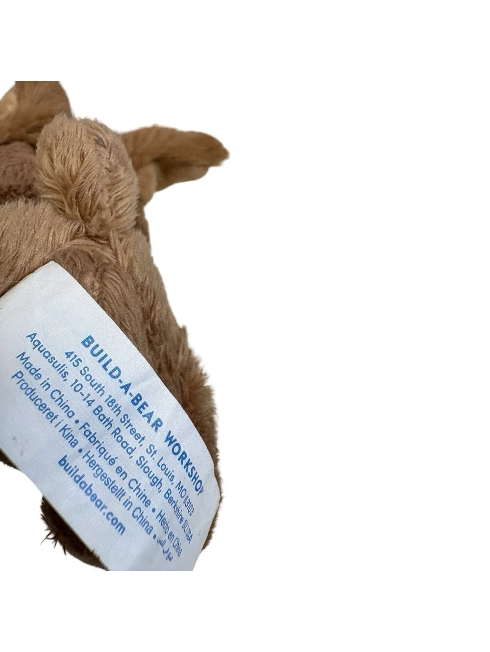 Build A Bear Workshop Buddies Mini Tan PUPPY DOG Stuffed Animal Plush 5